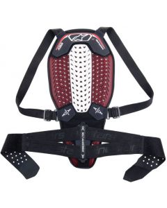 Alpinestars Nucleon Plasma Back Protector With Strap Black/White/Red 123