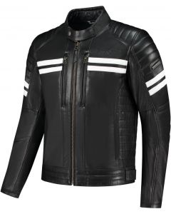 Rusty Stitches Steve Jacket Black/White 104