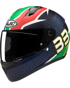 HJC C10 Brad Binder 33 Black/Green 142