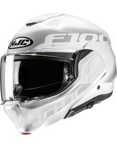 HJC F100 Hetal White/Grey 280