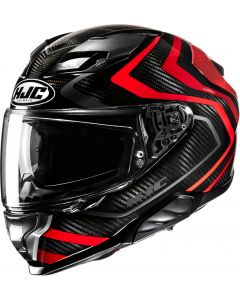 HJC F71 Carbon Nevio Black/Red 830