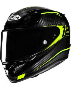 HJC RPHA 12 Carbon Keres Black/Yellow 870