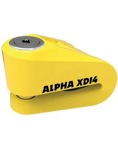 Oxford Alpha XD14 Disc Lock (14mm pin) Yellow ART4 LK276