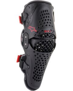 Alpinestars Sx-1 V2 Knee Protector Black/Red 13