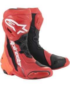 Alpinestars Supertech R Vented Boots Bright Red/Red Fluo 3029