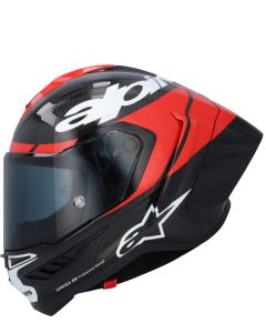 Alpinestars Supertech R10 Element Black Carb Bright Red White Gl