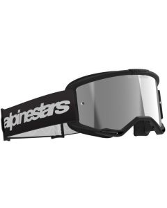 Alpinestars Vision 3 Wordmark Goggle Black/Mirror Silver