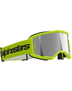 Alpinestars Vision 3 Wordmark Goggle Yellow Fluo/Mirror Silver