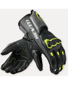 REV'IT Quantum 3 Gloves Grey/Neon Yellow