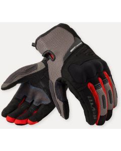 REV'IT Cavern Gloves Grey/Red