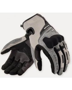 REV'IT Cavern Gloves Light Grey/Black