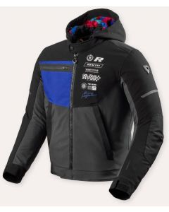 REV'IT Haste H2O Jacket Black/Blue