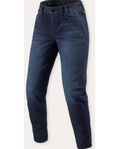 REV'IT Harper Tapered Ladies Jeans Dark Blue Used