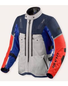 REV'IT Sand 5 H2O Jacket Silver/Blue