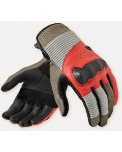 REV'IT Lewisville Gloves Sand/Red