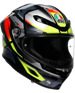 AGV K6 S Erazer Black/Red/Yellow Fluo