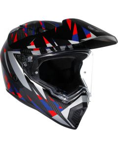 AGV AX9 Steppa Carbon/Red/Blue