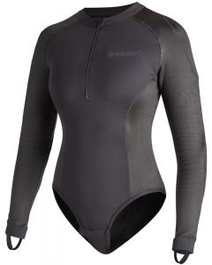 Pando Moto Shell Women 02 Armored Motorcycle Baselayer / body Black