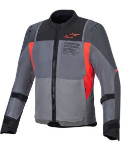 Alpinestars ST-2 Air Jacket Deep Gray Dark Gray Bright Red 9253