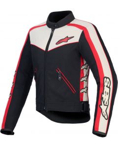 Alpinestars Stella T-Dyno WR Jacket Black Ecru Bright Red 1496