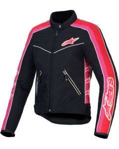 Alpinestars Stella T-Dyno WR Jacket Black Bright Red Fuchsia 1499