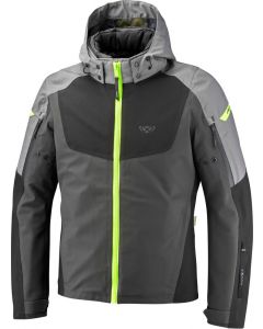 Ixon Burning Jacket Grey/Black/Bright Yellow 4037