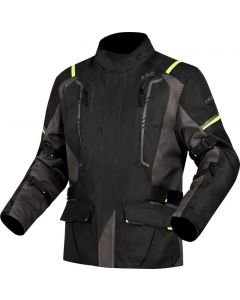 LS2 Narvik Man Jacket Grey Black H-V Yellow