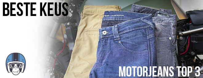 3 beste motorjeans