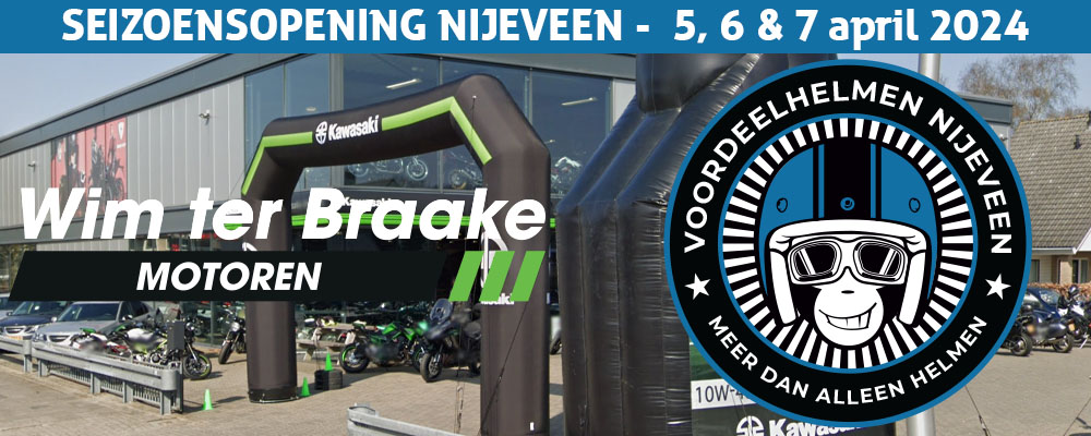 Seizoensopening 2024 in Nijeveen op 5, 6 & 7 april