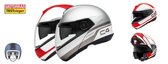 Schuberth C4 Pro testwinnaar 